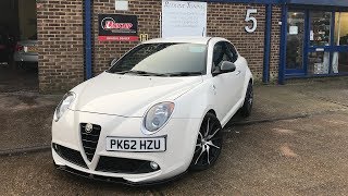 Alfa Romeo Mito QV Unichip U-Fit Power Plug on the dyno 217bhp
