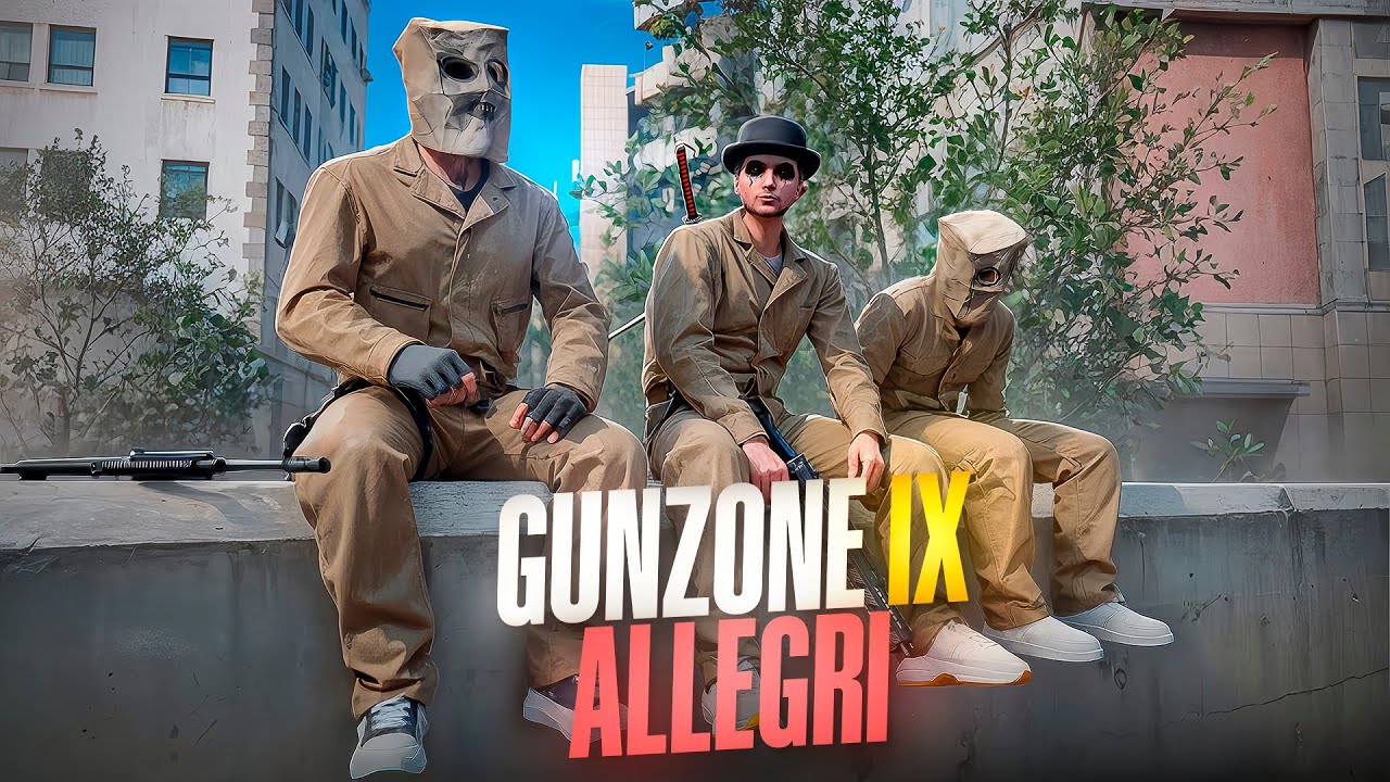ТУРНИР GunZone IX ГЛАЗАМИ СЕМЬИ ALLEGRI в GTA 5 RP | Majestic RP