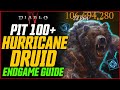 New best druid build pit 100 hurricane druid  diablo 4 season 4 hurricrit druid