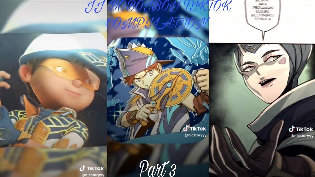 JJ BOBOIBOY TIKTOK COMPILATION PART 3