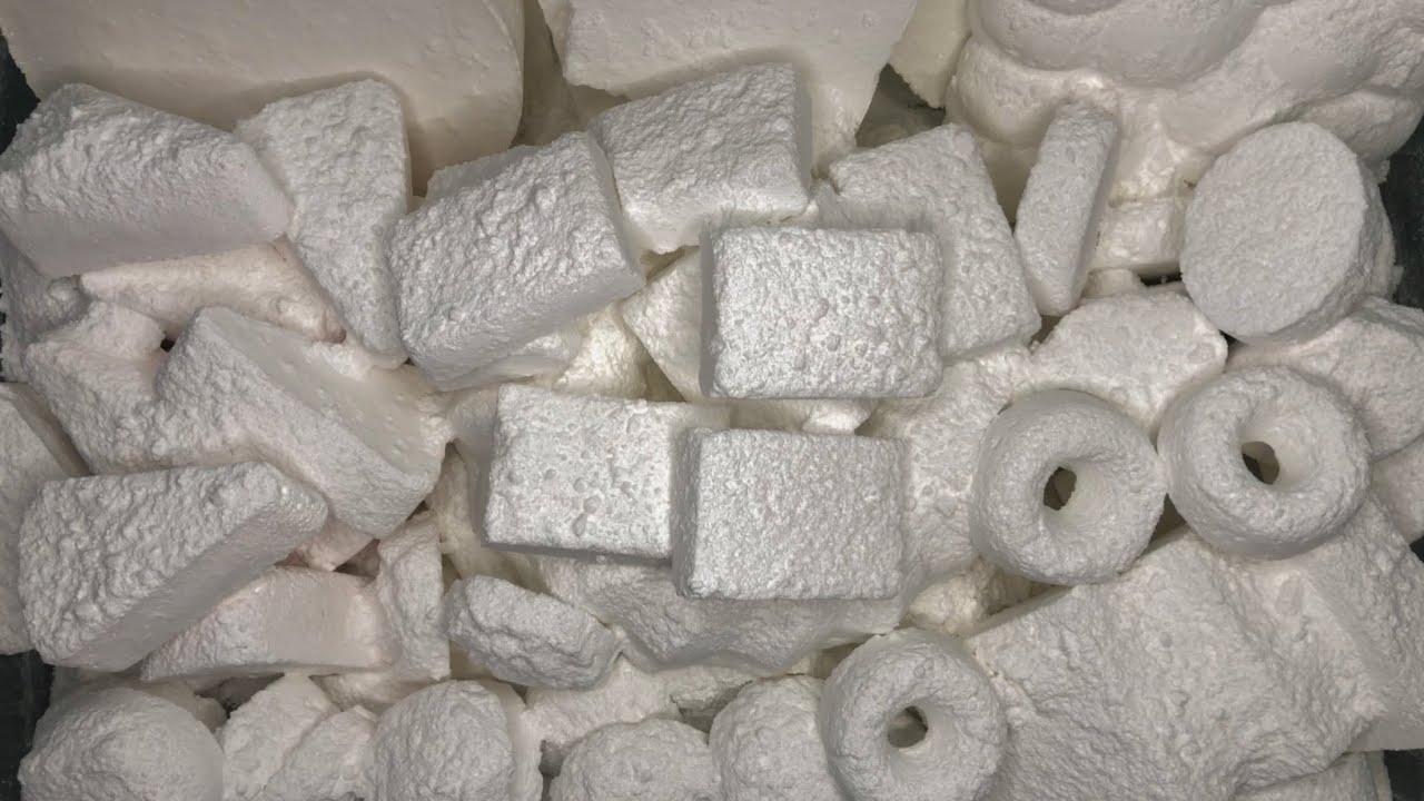 Mass Crush // Fluffy Gym Chalk Reforms + Powder Play • ASMR - YouTube