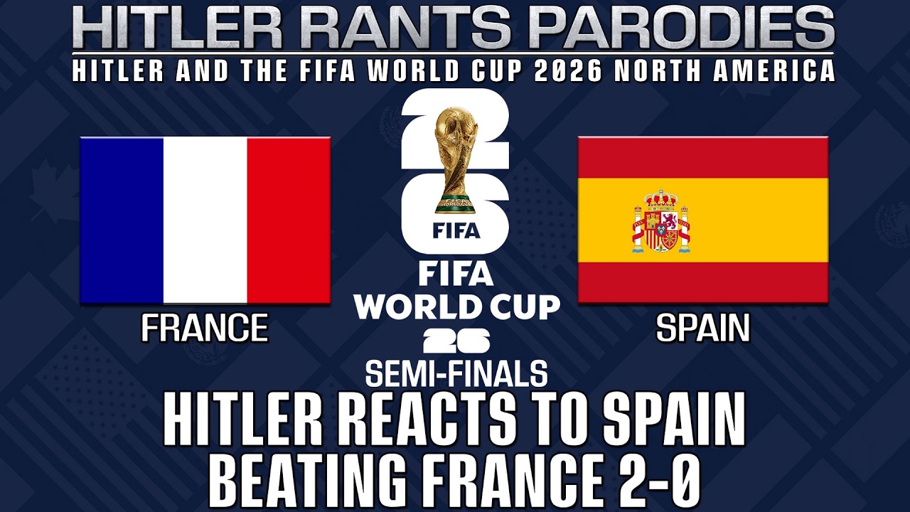 Hitler reacts to Spain beating France 2-0