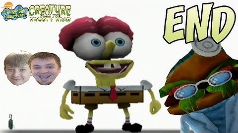 SpongeBob Squarepants: Creature From The Krusty Krab - ENDING - SpongeBrain SquarePants!