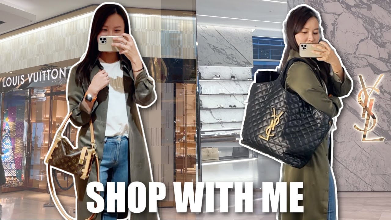 LUXURY SHOP WITH ME AT LV, DIOR, YSL! *Valueformoney Dior Bag options
