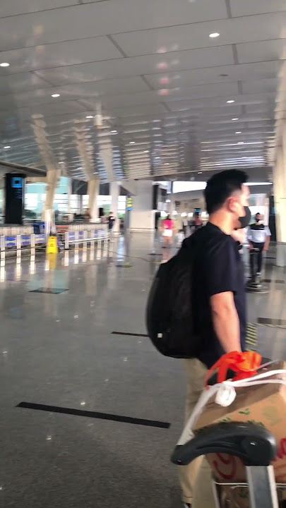Luar Bandara Kuala Namu Medan #medan #sumaterautara #bandara #tranding #fypシ #pesawat