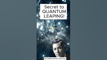 Neville Goddard - how to *actually* QUANTUM LEAP into a HIGHER REALITY