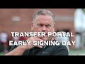 Arkansas Transfer Portal & Early Signing Day