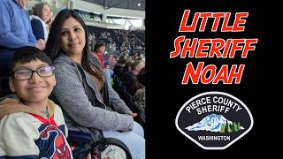 Little Sheriff Noah attends Charity Cup