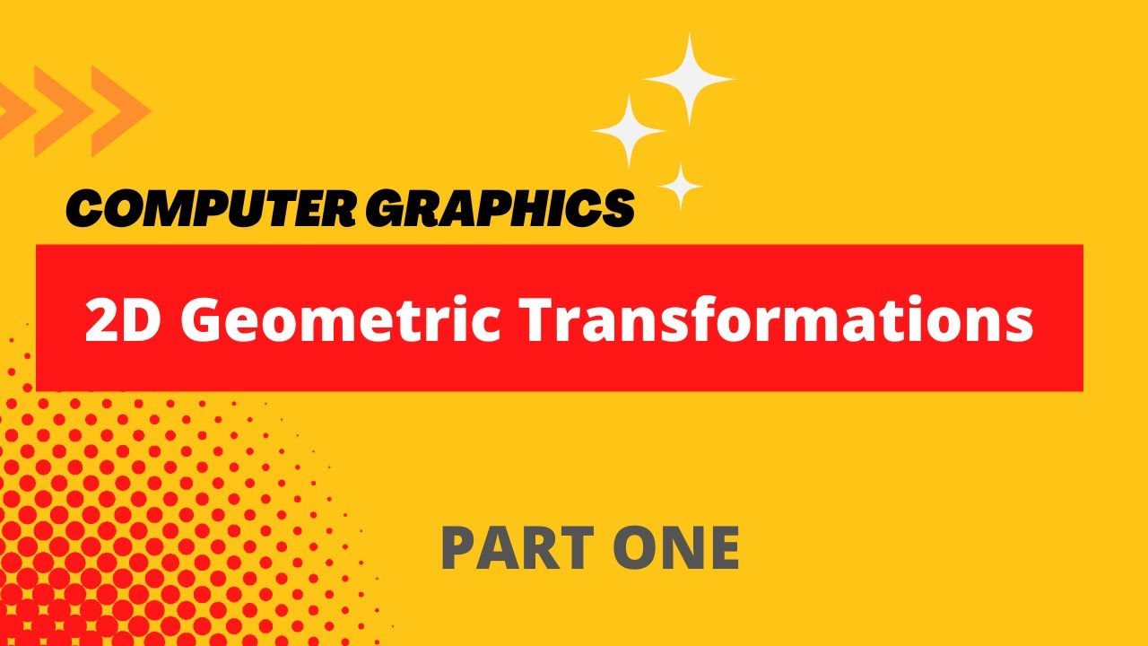 2D Geometric Transformations I - YouTube
