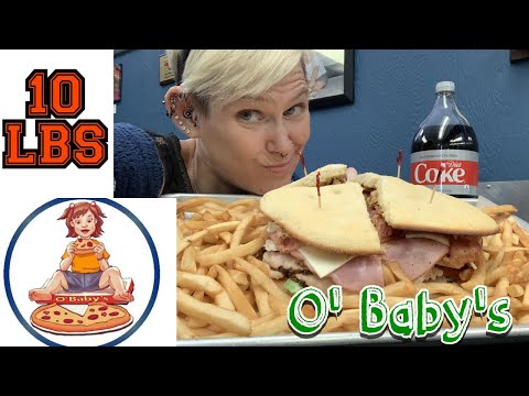 O’ Baby’s 10 LB DELI SANDWICH & SODA CHALLENGE | GIRLS BURP AFTER SODA | NEW RECORD | SODA CHUG | NY