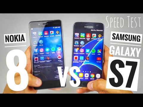 Porównanie Nokia 8 vs Samsung Galaxy S7 Speed Test | ForumWiedzy