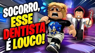 😱 I ESCAPED THE CRAZY DENTIST IN ROBLOX! 🦷 (I almost didn't make it!) screenshot 1