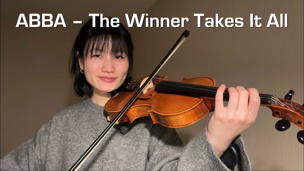 ABBA – The Winner Takes It All | Violin Cover with Notes