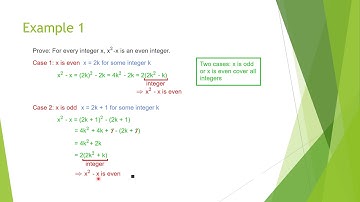 Proof by Division into Cases (2.8)