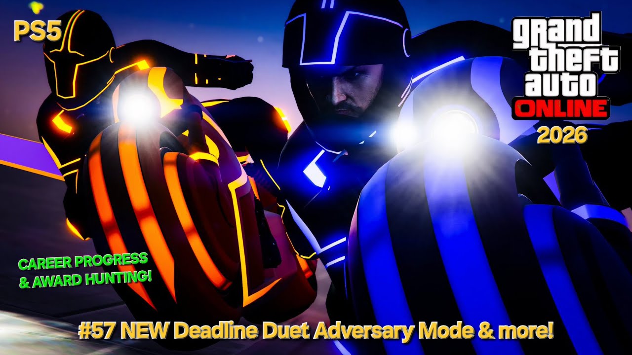 GTA 5 Online 2026 CAREER PROGRESS AWARD HUNTING 57 NEW Deadline 