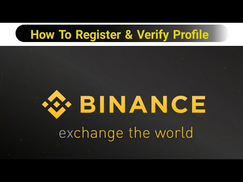 Binance | How To Register | Profile Verification | Crypto Exchange