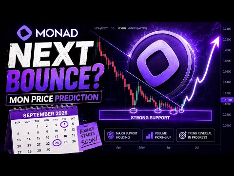 Video preview for 🔥 MONAD NEXT BOUNCE IS COMING… These Dates Matter