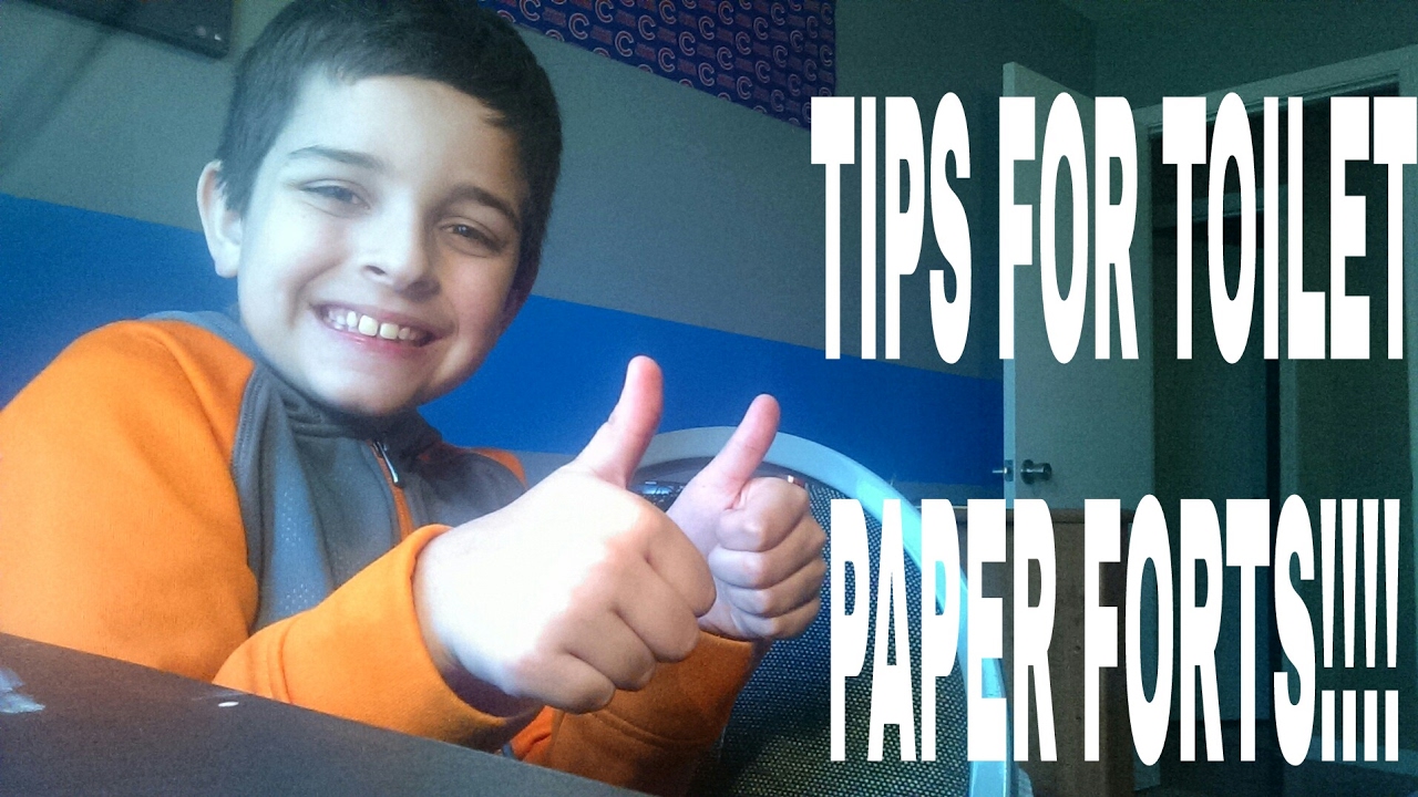 Tips For Toilet Paper Forts [Read Description For Tips] YouTube