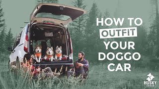 OUTFIT Your Car For Your Dog - SO COMFY! DOGGO LIFE 🐾