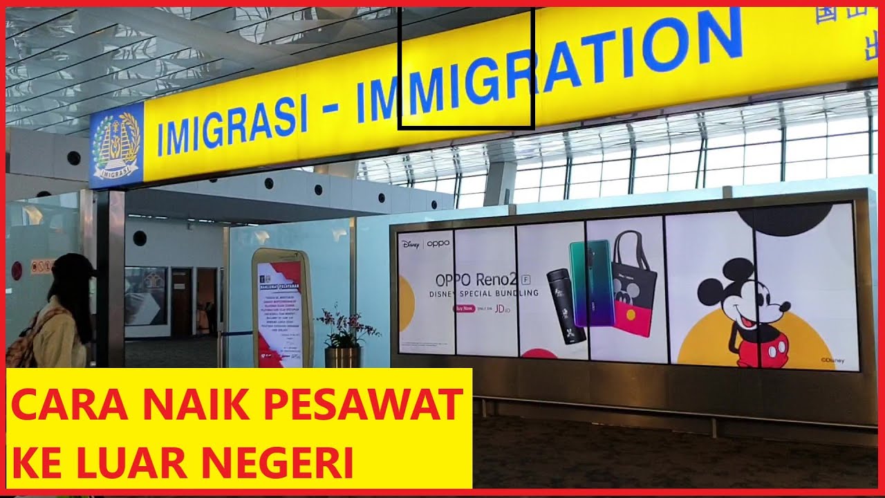 Tutorial Cara Naik Pesawat Pertama Kali Ke Luar Negeri