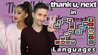 ARIANA GRANDE: thank u, next in 21 Different Languages