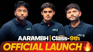 Aarambh 2026 Batch Launch 🔥 | Class 9th | Next Toppers