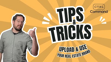 How to Upload & Use Your Real Estate Brand in KW Command Designs