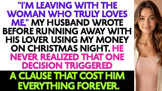 My Husband Ran Off With His Lover Using My Money—He Lost Everything Instead...