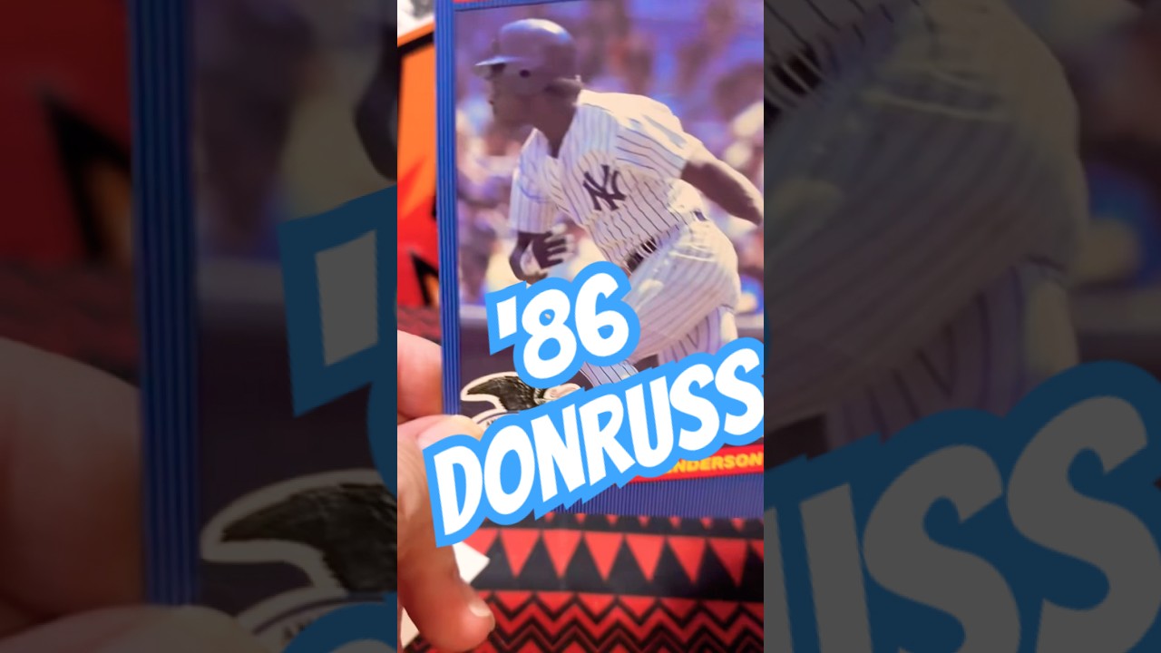 ▶️ MLB : 1990 FLEER /1986 DONRUSS (OVER SIZED) 