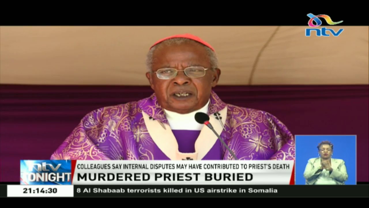 Father John Njoroge buried at St.Mary's Msongari cemetery