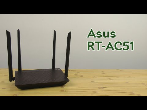 Распаковка Asus RT-AC51