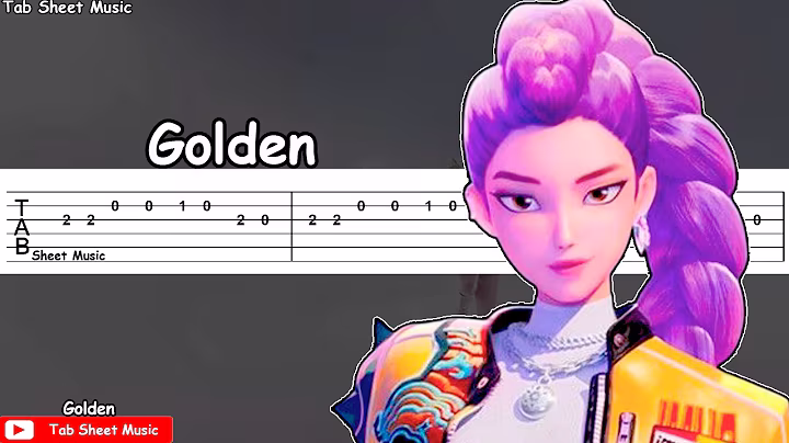 HUNTR/X - Golden (KPop Demon Hunters) Guitar Tutorial