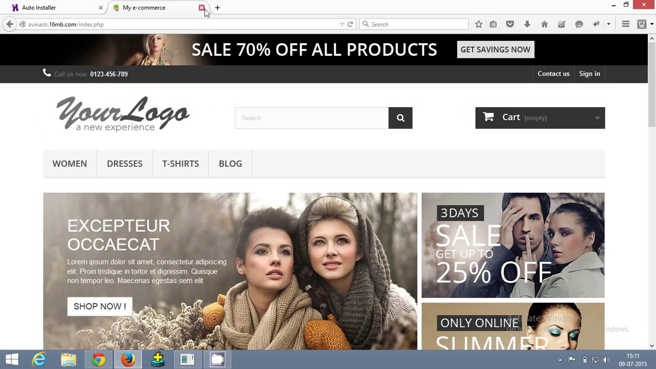 How To Install Prestashop And Create an eCommerce Website