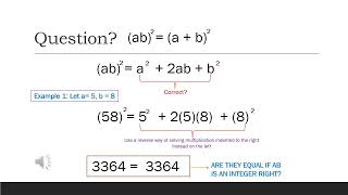 REVERSE MATHEMATICS 3LS TECHNIQUE