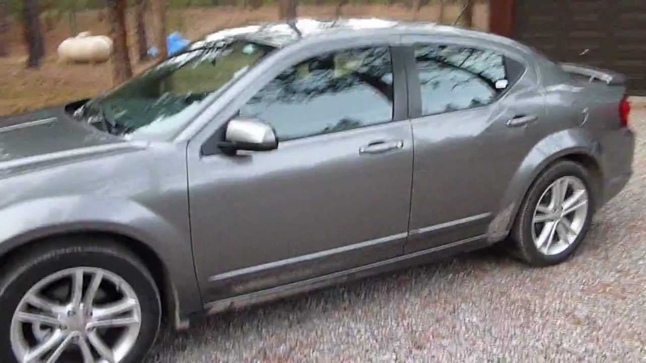 2012 Dodge Avenger walk around and start up