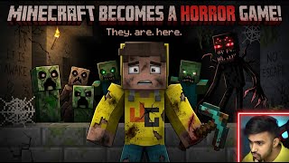 When Minecraft becomes horror game 🔴techno gamerz,bbs,gamerfleet,yessmartypie