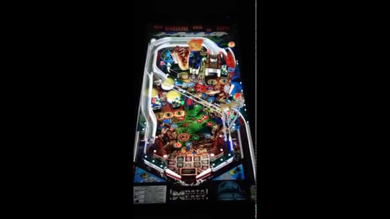 Jurassic Park, Visual Pinball simulation test TRex diagnostic YouTube