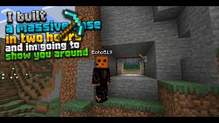 2 hour Minecraft base tour