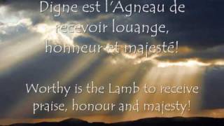 Video thumbnail of "Digne est l'Agneau (Worthy Is the Lamb) NUGEN"