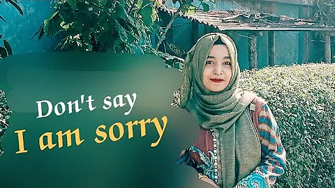 Stop saying -I am sorry| How to apologize in English| Advanced English speaking