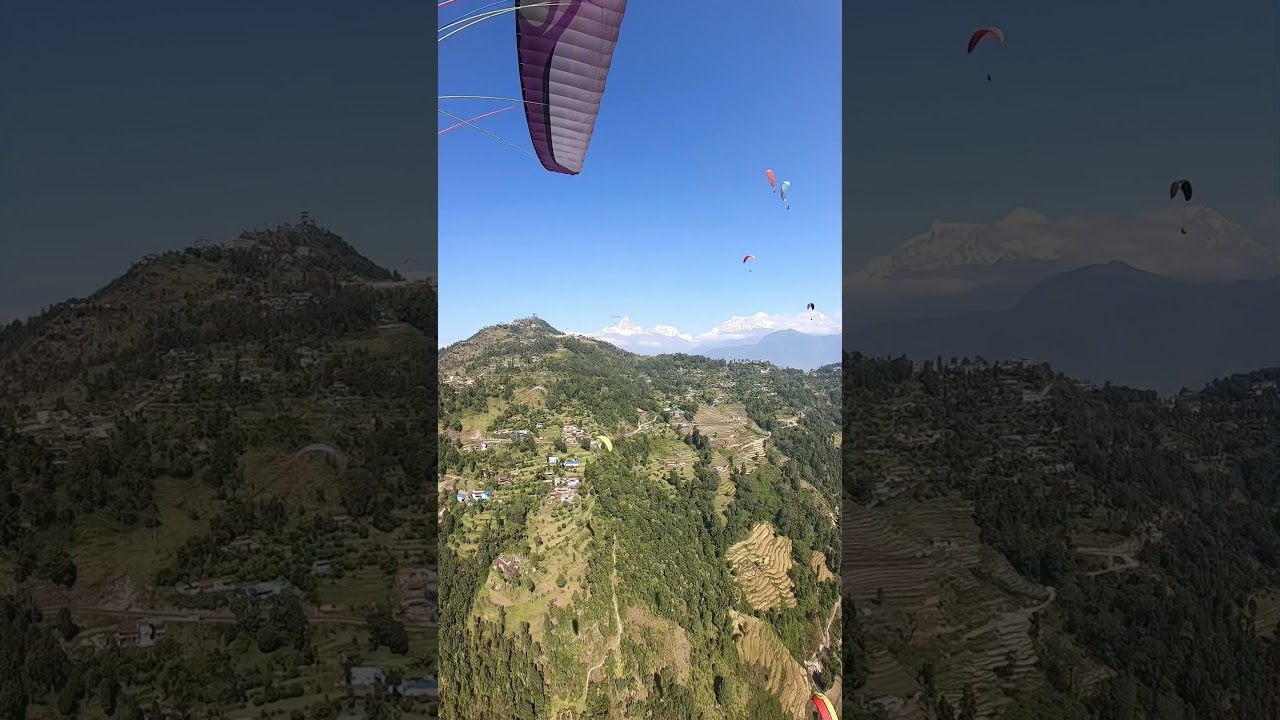 Himalayas - Heaven on Earth paragliding in Pokhara