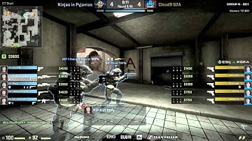 f0rest 4k with AWP vs Cloud 9