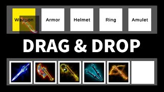 How to make a DRAG & DROP UI in Unity!