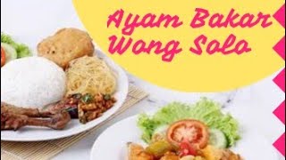 Unboxing Nasi Kotak Ayam Bakar Wong Solo 08/08/2017. 