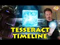 Complete Tesseract Timeline Explained || Space Stone MCU ||  #ComicVerse