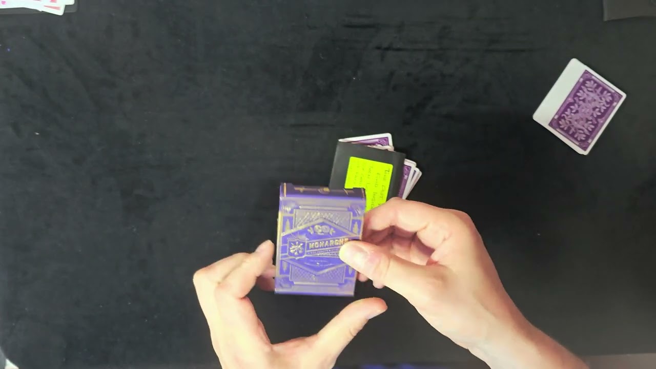 Self working card magic prediction effect (4K 60fps HDR10+)