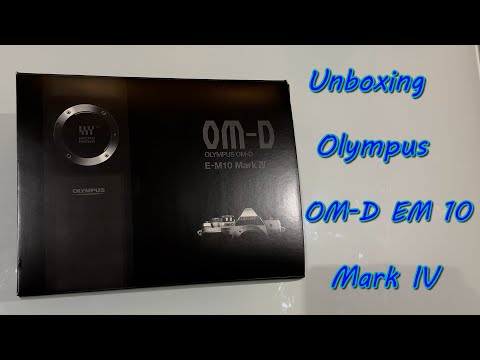 Unboxing New Olympus OM-DE-M10 Mark IV | Budget 4K No Crop Camera