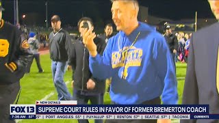 Supreme Court rules in favor of former Bremerton coach | FOX 13 Seattle