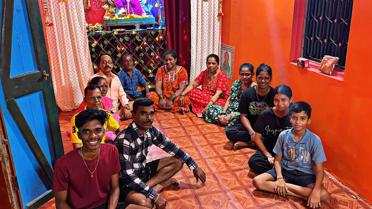 पप्पा आणि सर्व भावंड एकत्र आणि त्यांच्या बालपणीच्या आठवणी ❤️ खुप मज्जा आली 😍 #marathi #family #vlog 