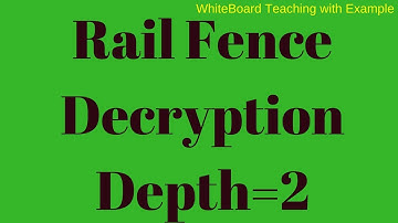 rail fence decryption